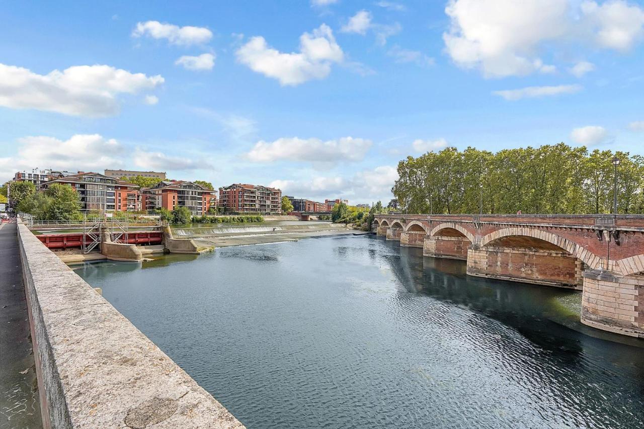 Getaway For 2 Beautiful Studio Near The Garonne Toulouse Ngoại thất bức ảnh
