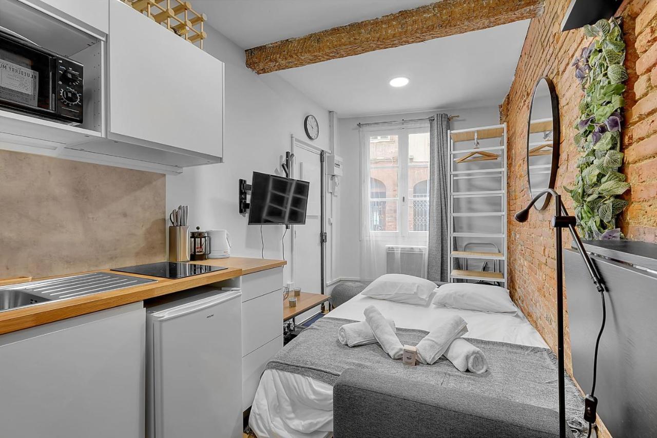 Getaway For 2 Beautiful Studio Near The Garonne Toulouse Ngoại thất bức ảnh